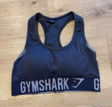 Dark Purple Racerback Gymshark Sports Bra Photo 0