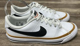Nike Court Legacy GS Shoes 5Y /womens 6.5 White Desert Ochre Sneakers DA5380-102 Photo 0