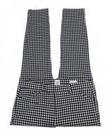 Gap Gingham Skinny Ankle Pants Womens 8 Black White Preppy Office Chic Style Photo 0