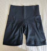 OFFLINE by Aerie Black Bike Shorts Photo 0