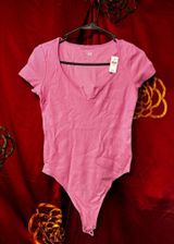 Aerie Pink Bodysuit Photo 0
