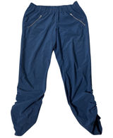 Athleta La‎ Viva Pants Navy Blue Travel Hiking 983350 SU16 Womens M Granola Girl Photo 0