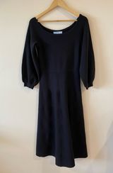 Hill House Maude Dress Black knit Size Large Photo 0