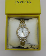 Invicta Wildflower Women Two Tone Crystal Floral Mother of Pearl Watch 45191 Photo 0