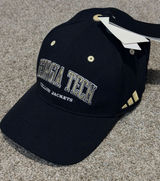 New Adidas Georgia Tech Yellow Jackets adidas Seasonal Flex Hat - Black size M/L Photo 0