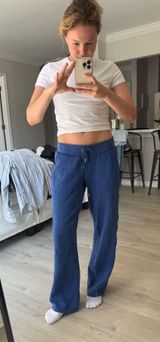 Vintage Puma Blue and Red Low Rise Sweatpants Photo 0