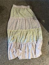 Shein Floral Maxi Skirt Print Photo 0