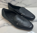 Aerosoles Classic Black Leather Square Toe Comfort Neo Loafers Sz 8 Minimalist Photo 0