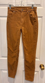 Patagonia Womens 27 Corduroy Skinny Pants Gold Tan‎ High Rise 5-Pocket 55065 Photo 0