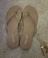 Flip flops Brown Size 8 Photo 0