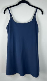 Abercrombie & Fitch Traveler Mini Dress Navy Lined Stretchy Golf Pickleball Sz M Photo 0