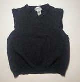 Alfani Gray Sweater Vest I Size Medium I 100% Merino Wool I Made in Italy Photo 0