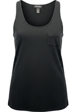 White House Black Market Small Sleeveless Tank Top Black‎ Pocket Photo 0