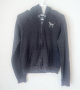 Y2K PINK Bling Wish For It Rhinestone Full Zip Jacket! Photo 0