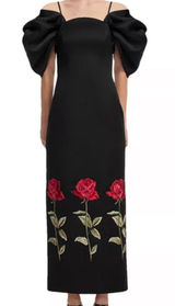 Leo Lin Arabella Embroidered Maxi Dress Photo 0