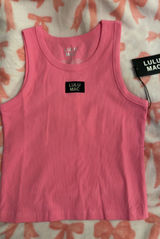 Lulu Mac Tank Top Pink Photo 0