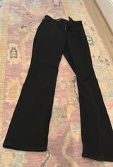 Black Wide Leg Size Double Zero Wow Boot Cut Midrise Jean Photo 0
