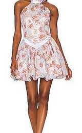 LoveShackFancy Ola Mini Dress in Morning Cappuccino Size 10 NWOT Photo 0