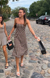 Polka dot midi dress Photo 0