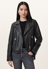 AllSaints Jacket Leather Photo 0