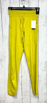 Offline by Aerie Pants Women Size Small Hi-Rise Yellow Joggers Athletic Pockets Photo 0