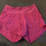 Lululemon Pink Shorts 4" Speed Up Photo 0