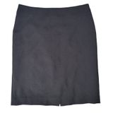 Anne Klein Black Quilted Stitch Pencil Skirt Womens‎ Size 2 Knee Length Career Photo 0