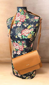 Pixie Mood Brown Crossbody Bag Magnetic Closure Adjustable Strap Inner Pockets Photo 0