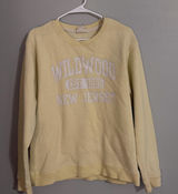 Pacifica Women's Light Yellow Crewneck Sweater Photo 0