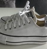 Converse Chuck Taylor All Star Lift OX Women's Platform Shoes Color: White Size: 6 Photo 0