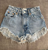 ZARA Jean Shorts Photo 0