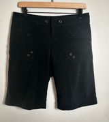 Athleta Black Pedal Pusher Pants‎ Womens 4 Hiking Travel Active 739413 Photo 0