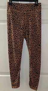 Unbranded Women’s Leopard Print Mid Rise Leggings‎ Size Medium Photo 0
