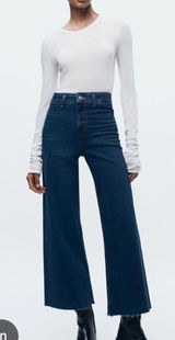 ZARA Marine Jeans Photo 0