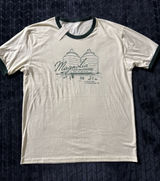 Magnolia Womens Waco Silos Texas Graphic Print T-shirt Ivory Size XL NWT Photo 0
