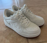 ALO Recovery Mode Sneaker Natural White Gum M5 W6.5 Vegan Leather Box Photo 0