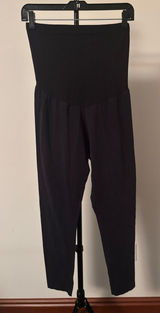 Oh Baby by Motherhood Black Maternity Leggings Photo 0