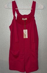 New In Hot Pink Romper Photo 0