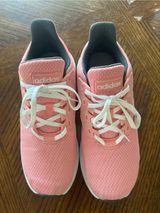 Like new adidas Women's Coral Pink Mesh Athletic Sneakers size 6 Photo 0