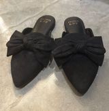 Black Slip On Mules Photo 0