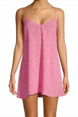 For Love and Lemons Twinkle Slip Dress Pink Spaghetti Straps Romantic Coastal L Photo 0