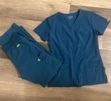 Scrub set Blue Photo 0