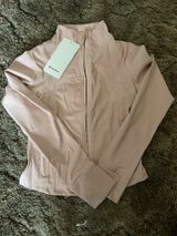 Pink Lululemon Women's Define Jacket, Gold Zipper, Size Medium Photo 0