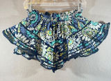 642 | Aerie Floral Ruffle Boho Festival Smocked Flowy Pull On Shorts Women's XS‎ Photo 0