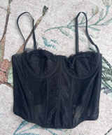 Black corset top Size L Photo 0