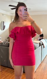 Pink Mini Dress Photo 0