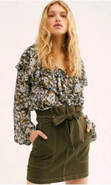 Free People Splendor In The Grass Skirt Size 8 Photo 0