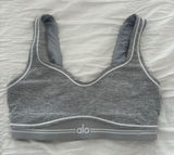 Alo Grey Sports Bra Yoga Photo 0