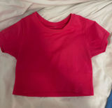 Aerie Pink Crop Top Photo 0