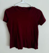 Brandy Melville Top Maroon Photo 0